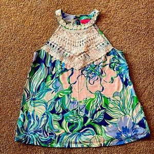 Lily Pulitzer sleeveless racer back top